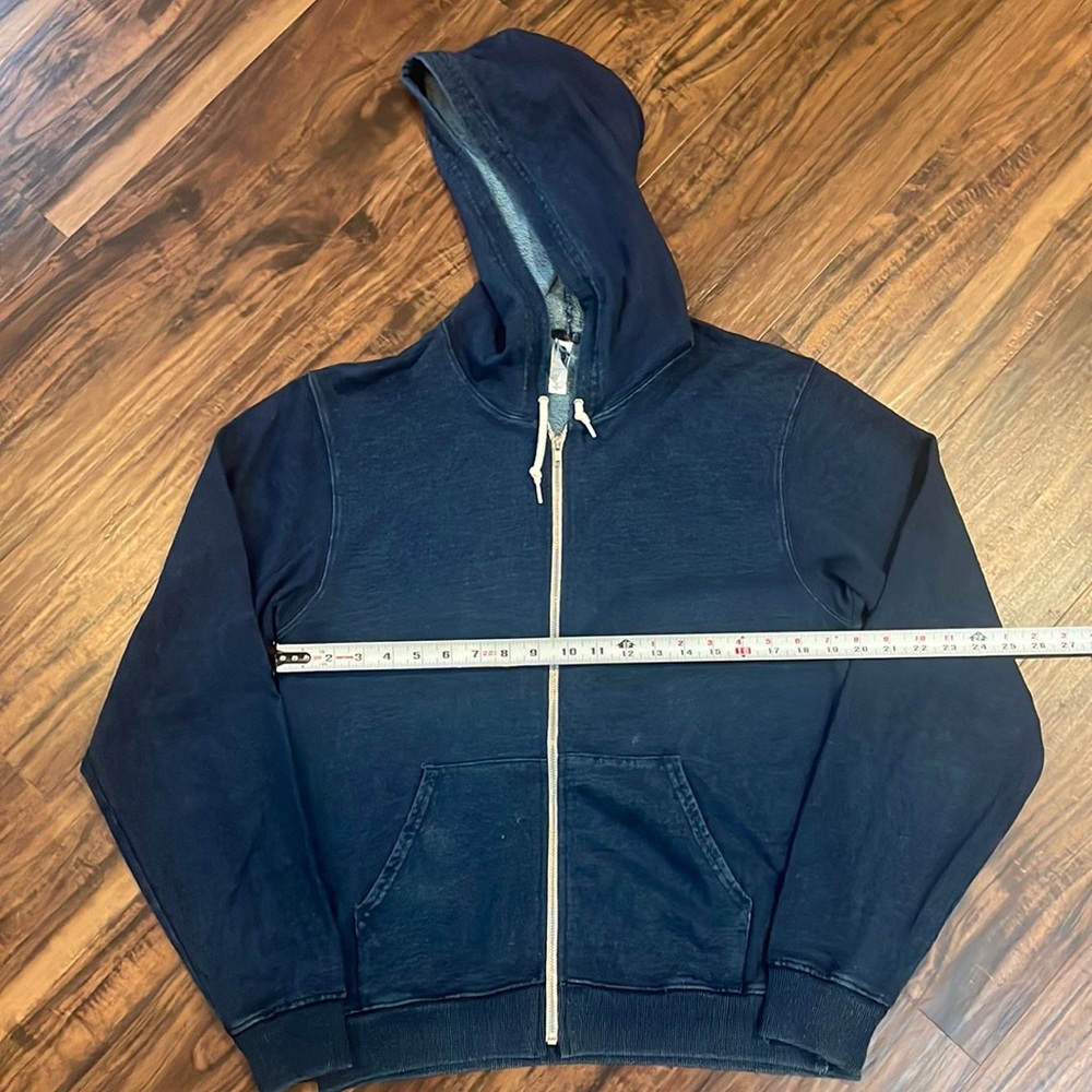 American Apparel Indigo Hoodie -Small